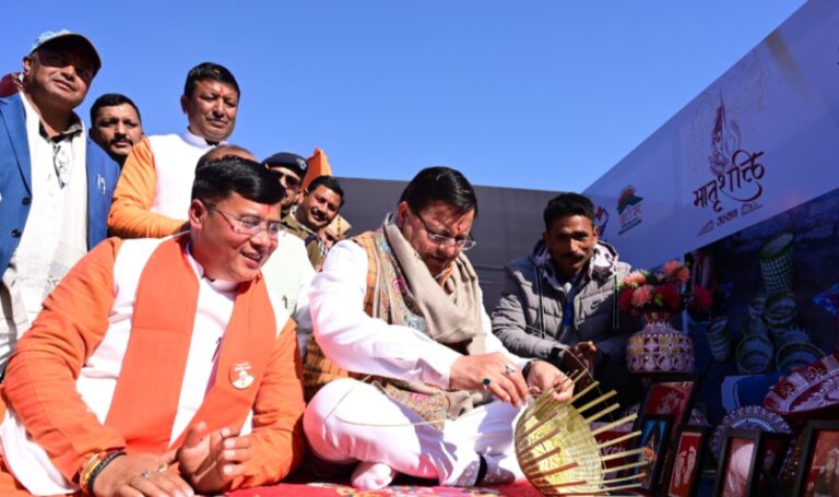 मुख्यमंत्री ने कपकोट में किया 100 करोड़ की 37 योजनाओं का लोकार्पण एवं शिलान्यास