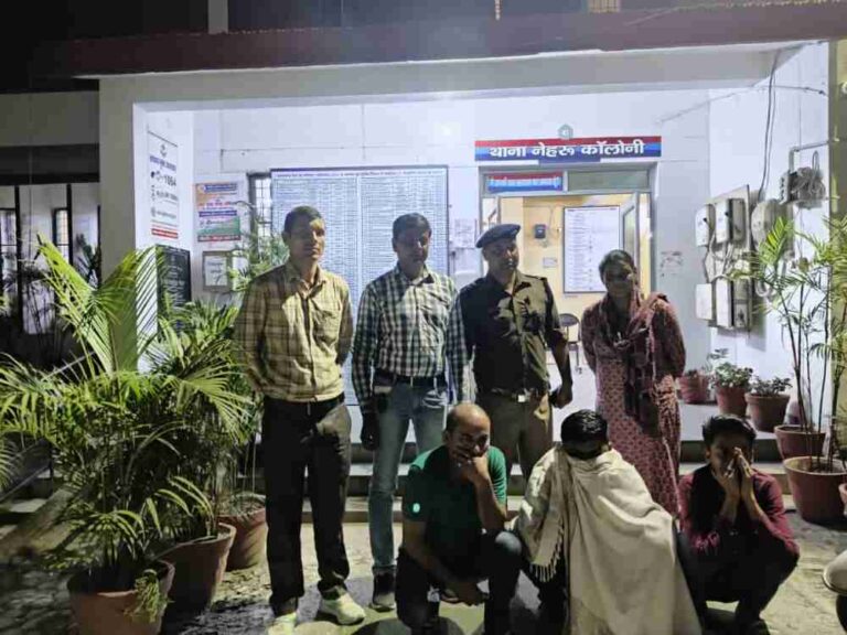 देह व्यापार के धंधे में लिप्त 03 अभियुक्तों को पुलिस ने किया गिरफ्तार