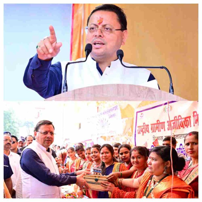 मुख्यमंत्री पुष्कर सिंह धामी ने बेतालघाट पहुंच कर 1486.75 लाख की कुल 07 योजनाओं का लोकार्पण एवं शिलान्यास किया।