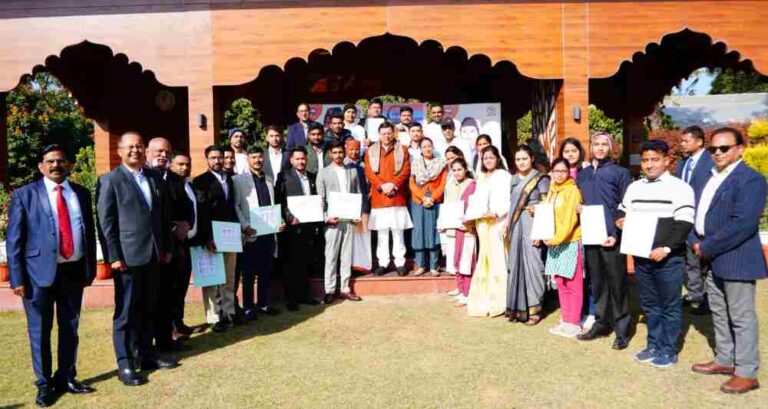 मुख्यमंत्री ने 45 नव चयनित अभ्यर्थियों को नियुक्ति पत्र प्रदान किये