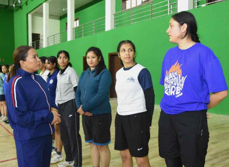 एसजीआरआरयू स्कूल ऑफ एग्रीकल्चरल साइंसेज की छात्रा अवंतिका का राष्ट्रीय नेटबाॅल में चयन