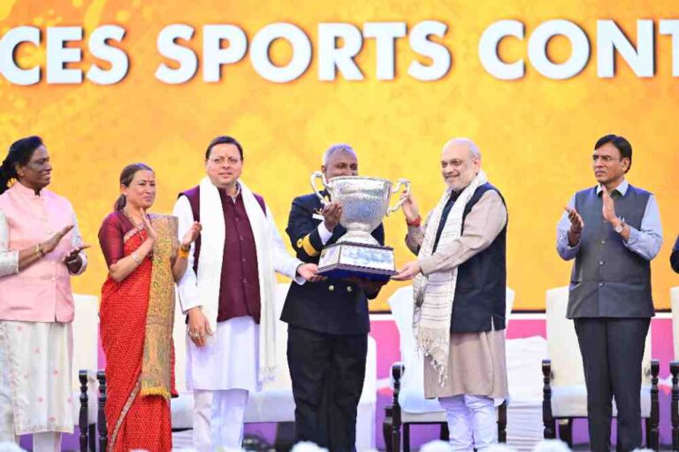 38 वे राष्ट्रीय खेलों का शानदार समापन