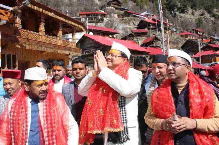 मुख्यमंत्री ने कहा प्रधानमंत्री के हर्षिल-मुखवा क्षेत्र में आगमन से उत्तराखंड में शीतकालीन पर्यटन को पंख लगेंगे