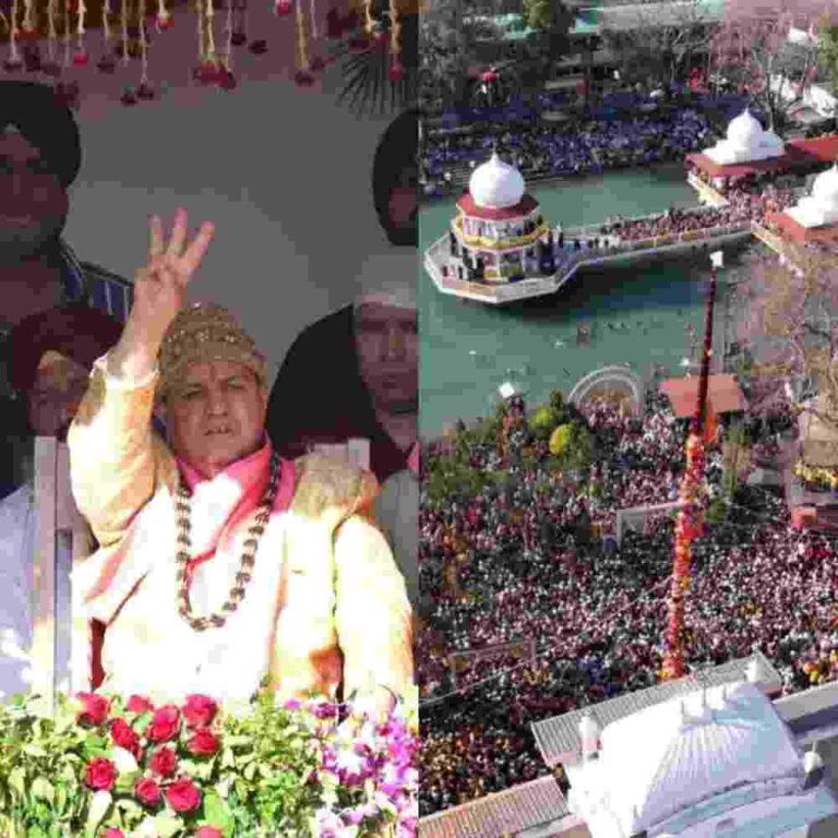 श्री गुरु राम राय जी महाराज व श्रीमहंत देवेन्द्र दास जी महाराज के जयकारों से गूंजी द्रोणनगरी