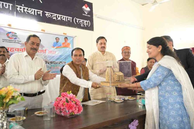 रुद्रप्रयाग जनपद में बनेगी 10000 लखपति दीदी: सहकारिता मंत्री डॉ धन सिंह रावत