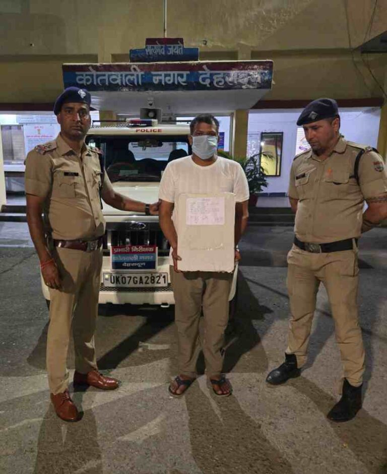 नगर निगम रिकार्ड कार्यालय में हुई चोरी की घटना का दून पुलिस ने किया खुलासा