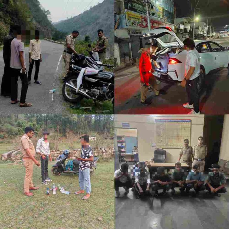 आपरेशन लगाम, के अन्तर्गत दून पुलिस की कडी कार्यवाही।