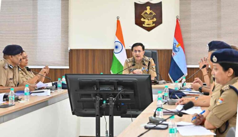 DGP ने की त्रिस्तरीय पंचायत चुनाव के प्रथम चरण हेतु सुरक्षा तैयारियों की समीक्षा