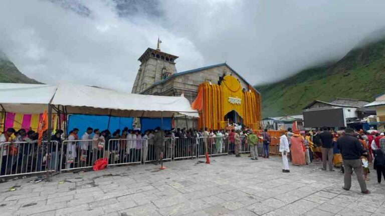 केदारनाथ में टूटा 2024 का रिकॉर्ड,श्रद्धालुओं की संख्या 16.56 लाख के पार