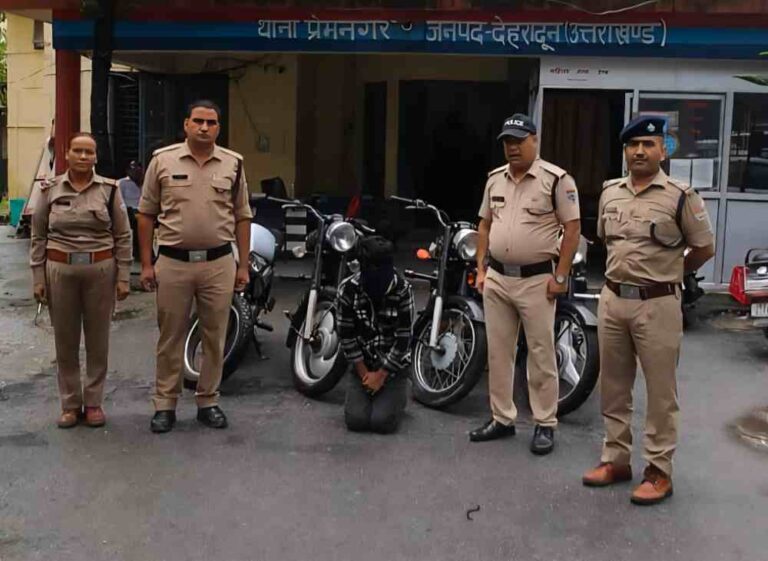 दून पुलिस ने किया नाबालिक वाहन चोर गैंग का खुलासा