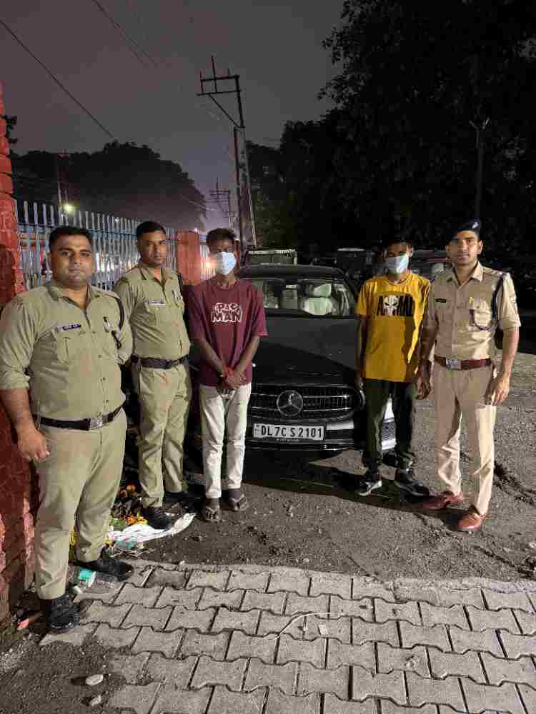 मर्सिडीज़ चोरी की घटना का 12 घंटे के अंदर दून पुलिस ने किया खुलासा