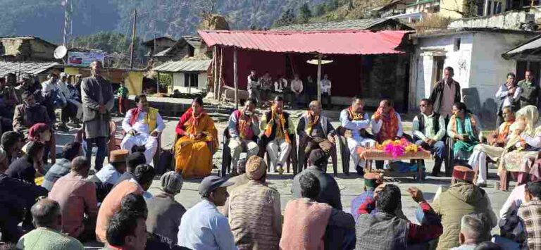 जनता के आशीर्वाद से यमुनोत्री देश की श्रेष्ठ विधानसभा क्षेत्रों मे होगी सुमार: चौहान