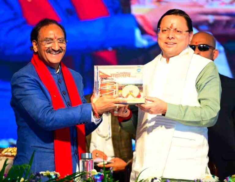 लेखक गांव की परिकल्पना उन विचारों का प्रतीक है जो समाज को दिशा देते हैं: सीएम धामी