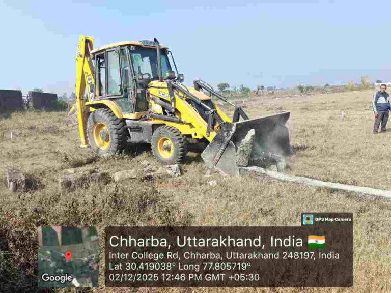 MDDA ने की अवैध प्लॉटिंग पर की बड़ी कार्यवाही