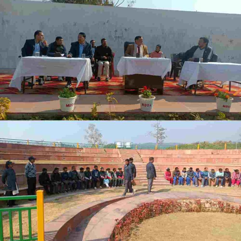 सिटी फॉरेस्ट पार्क में सुरक्षा, सुविधा और संरक्षण पर एमडीडीए का फोकस, उपाध्यक्ष बंशीधर तिवारी की अध्यक्षता में लिए गए अहम फैसले