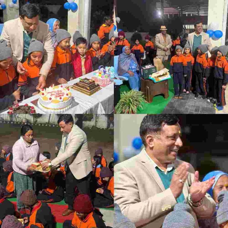 जब जन्मदिन बना उम्मीद का उत्सव, बालिकाओं के बीच पहुंचे बंशीधर तिवारी