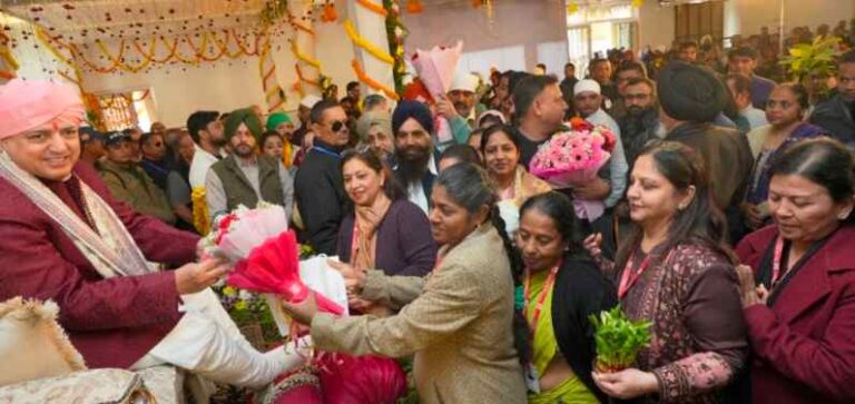 श्रीमहंत देवेन्द्र दास जी महाराज का प्रकटोत्सव सादगी और श्रद्धाभाव से मनाया गया