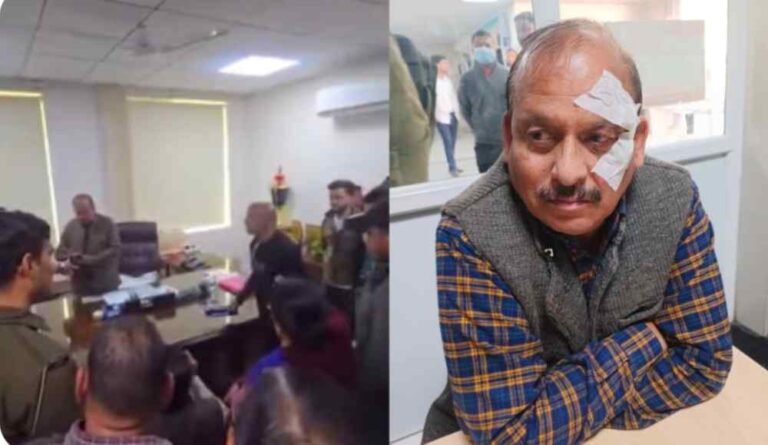 BJP विधायक के समर्थकों ने प्रारंभिक शिक्षा निदेशक के साथ की मारपीट