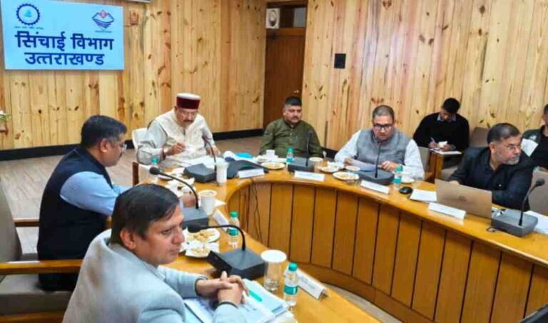 अर्ध कुंभ को लेकर तैयारीया तेज, मंत्री ने दिए निर्देश,नदियों का चैनेलाइजेशन समय से करें पूरा